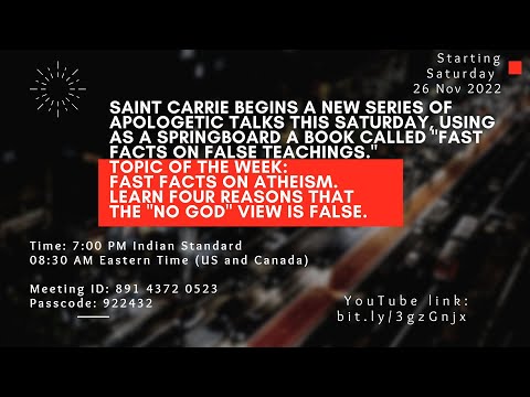 Fast Facts on Atheism | Carrie