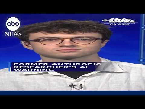 Former Anthropic researcher's AI warning