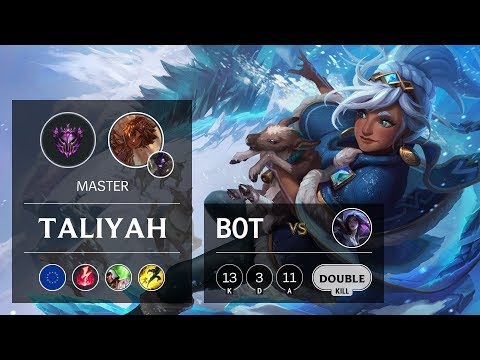 Taliyah Bot vs Kai'Sa - EUW Master Patch 9.14