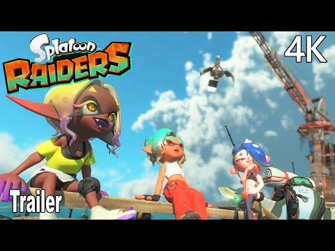Splatoon Raiders Reveal Trailer 4K