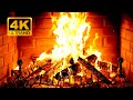 Fireplace 4K 12 HOURS Cozy Fireplace With Burning Logs And Crackling Fire Sounds