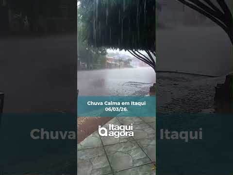 Chuva Forte e Tranquila Surpreende Itaqui na Tarde Desta Sexta-feira 🌧️