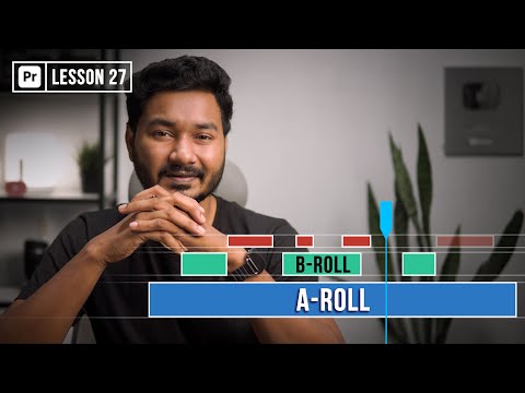 How to insert B-Roll Using Keyboard Shortcut in Premiere Pro | | EP 27
