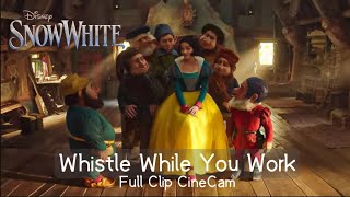 Rachel Zegler - Whistle While You Work (From &quot;Snow White Live Action&quot;/ CineCam) Full Clip