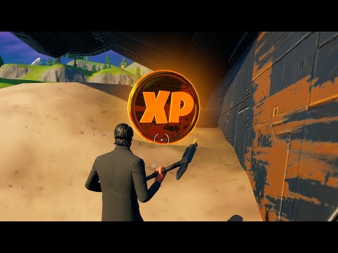 Fortnite Golden XP coin locations Week 7 (Fortnite Season 5 Week 7 Challenges MAP - every XP coin)