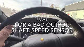 2012 Ford F150 P0720 P0722 lead frame replacement for bad output shaft speed sensor