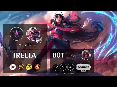 Irelia Bot vs Xayah - KR Master Patch 9.9