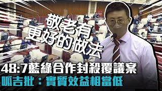 Re: [新聞] 柯文哲提重陽禮金覆議案失敗 48比7被否決