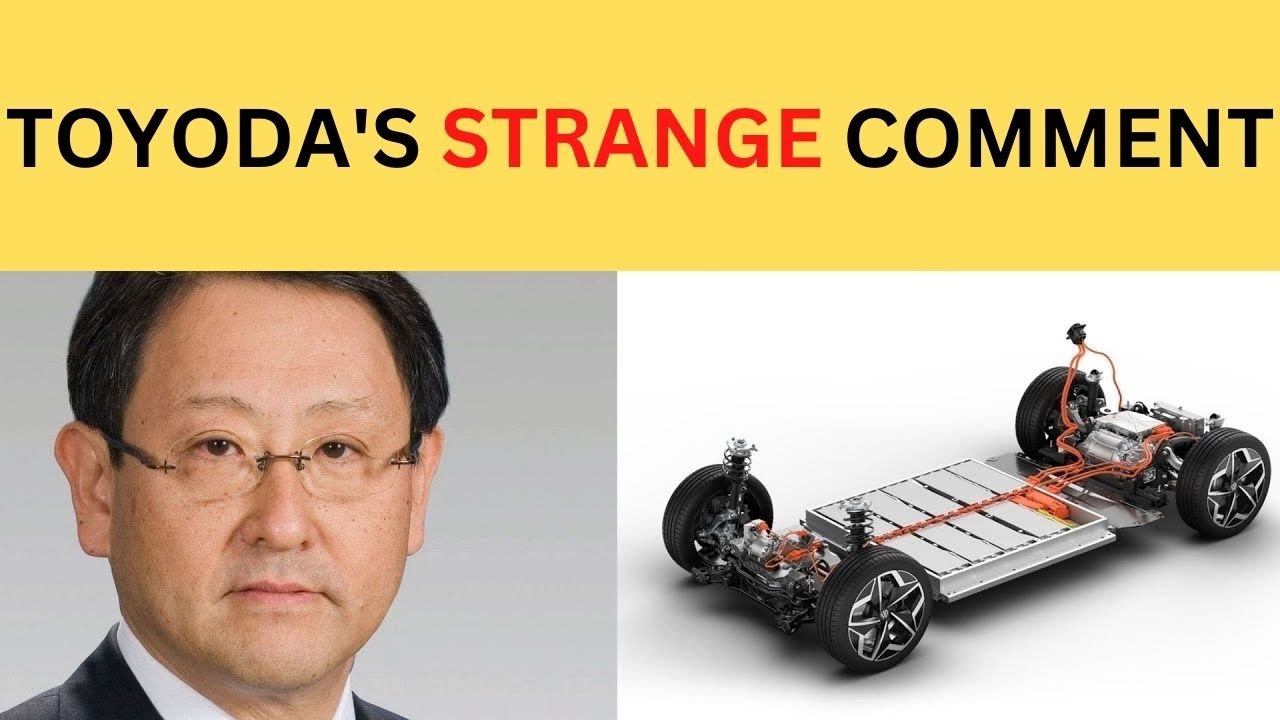 Toyota's Chief Makes an Ambiguous Comment About Pursuing Only EVs Like Tesla