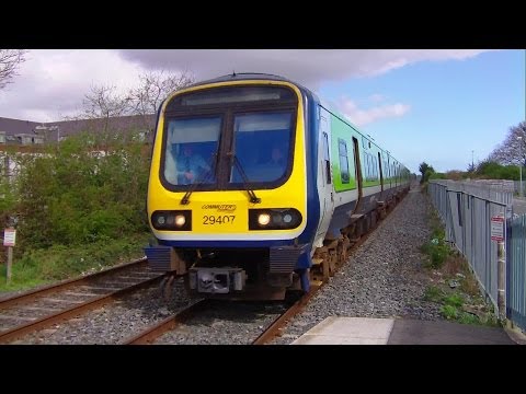 IE 29000 Class DMU Train number 29407 - Donabate Station, Dublin