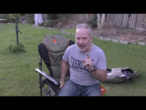 The MOST comfortable camp chair ? Oztent's King Kokoda