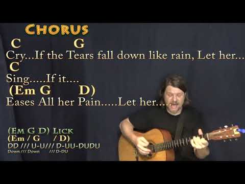 Let Her Cry (Hootie & The Blowfish) Guitar Cover Lesson with Chords/Lyrics - Munson