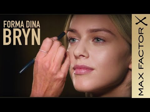 Max Factor masterclass: snygga ögonbryn med perfekt form på proffsens sätt i 3 enkla steg
