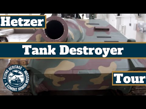 Hetzer Tank Destroyer Tour