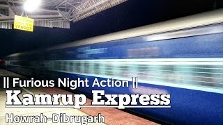 preview picture of video 'Furious Night Action || Kamrup Express Destroys Dainhat || Indian Railways'
