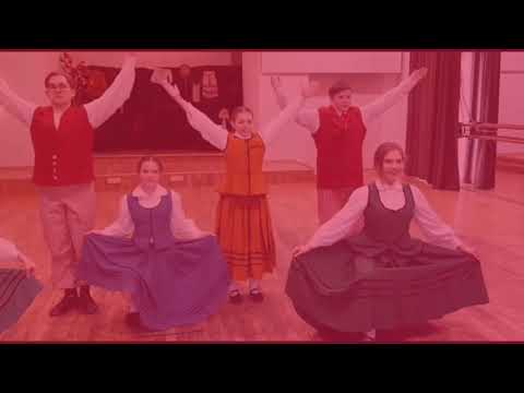 Tańce i zabawy warmińskie w wykonaniu Dziecięcego Zespołu Ludowego „KŁOBUCZKI”