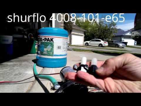 shurflo revolution water pump 4008-101-e65