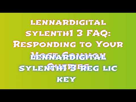 lennardigital sylenth1 3 2025 Installation and Crack Procedure for: Walkthrough