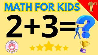 🧮 Learn Addition for Kids | Basic Addition 1-10 | Fun Math for Children #MathForKids