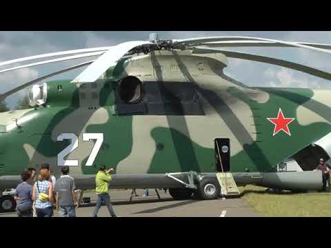 Russian favorite Attack Chopper: Mil Mi 26 startup