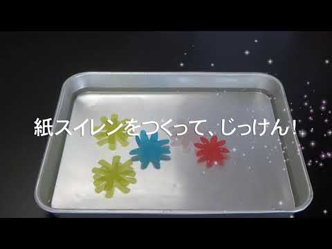 【群馬ちびっこ大学】紙スイレンを作って、じっけん！