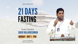 Fasting prayer  Live Day-15 | JNAG CHURCH