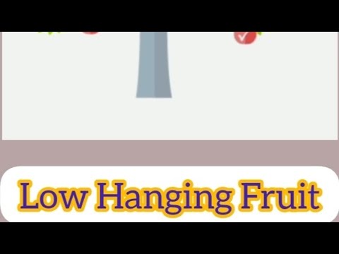 Most Used Idioms| Low hanging fruit |A piece of cake|