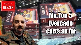 My Top 5 Evercade carts so far