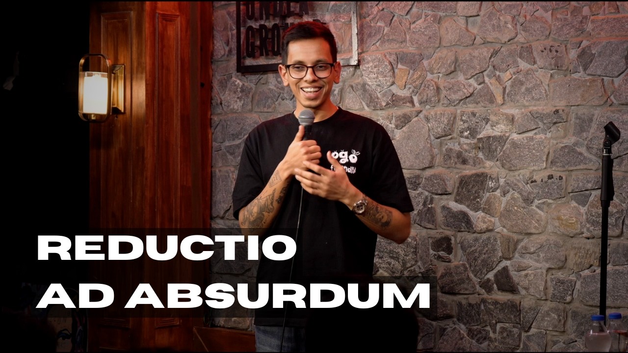 Laughing at Logic: A Stand-up Comedy Parody of Absurdity