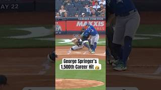 George Springer notches his 1,500th career hit ???????? #MLB #BlueJays