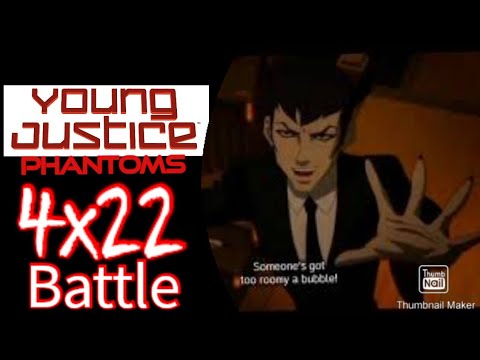 Young Justice Phantoms 4x22 The Team vs Klarion clip