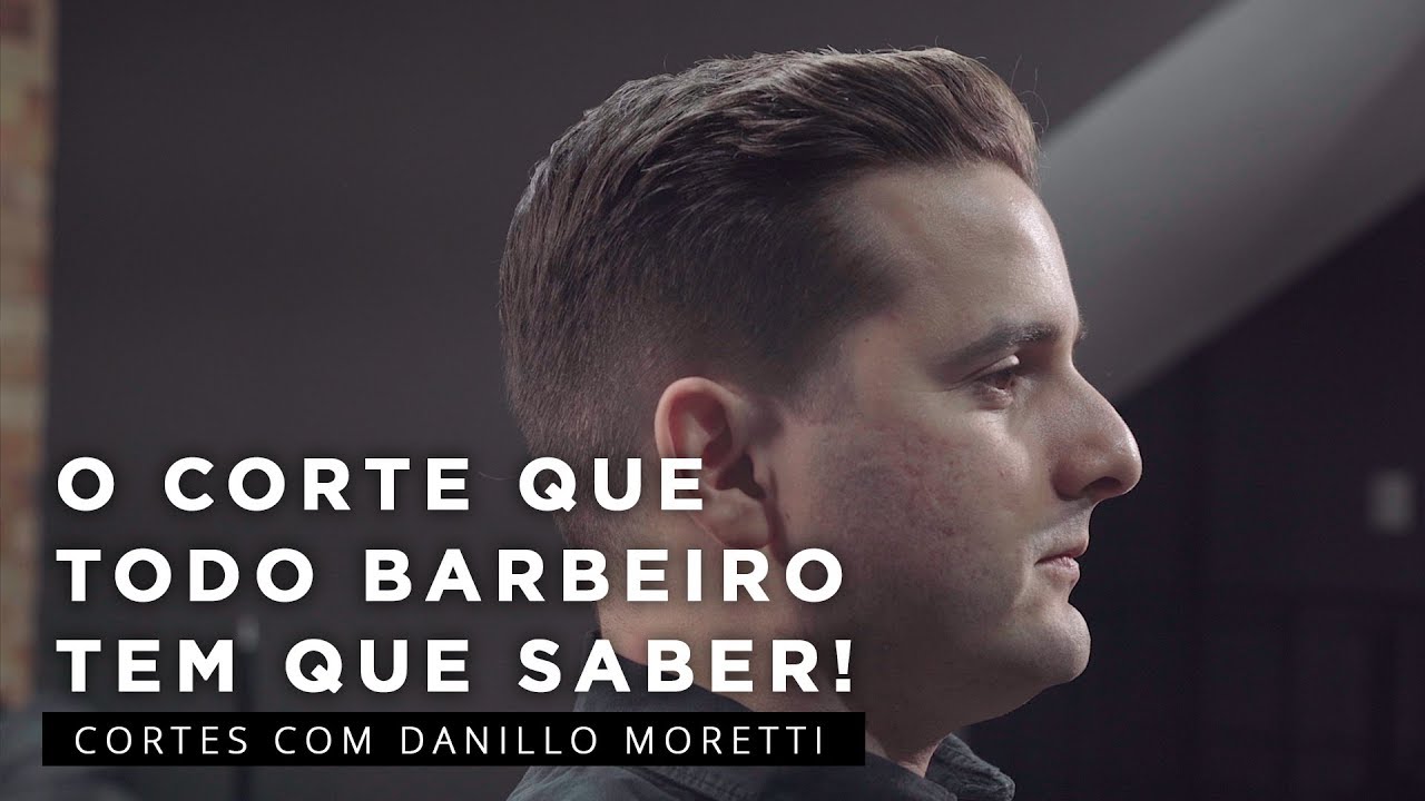 O corte que todo barbeiro tem que saber! O corte social | Cortes by Danillo Moretti