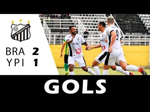 Bragantino 2 x 1 Ypiranga-RS - GOLS