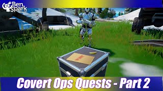 How To Complete the Covert OPS Quests in ZERO Build - Stage 2 - Fortnite Chapter 3 Season 2