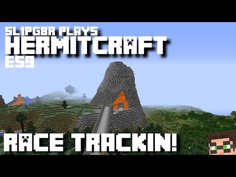 HermitCraft MineCraft LP E59 - Race Trackin It!!! ( Let's Play )