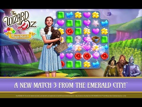 The Wizard of Oz:  Magic Match Gameplay HD 1080p 60fps