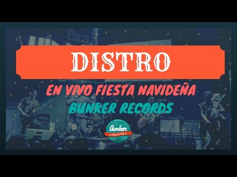 Distro en directo - Fiesta Bunker Records