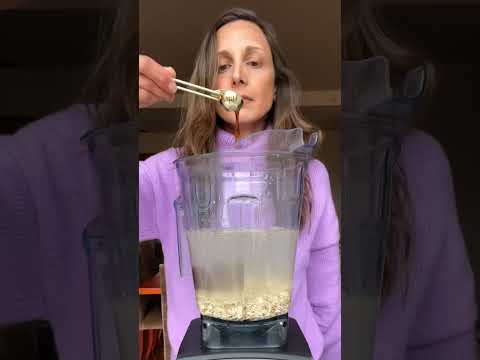 Ultimate Oat Milk Recipe- 5- minutes, no more slimy oat milk! Save $$$. No preservatives.