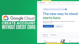How To Create Google Cloud Account Without Credit Card (2023) Easy Tutorial