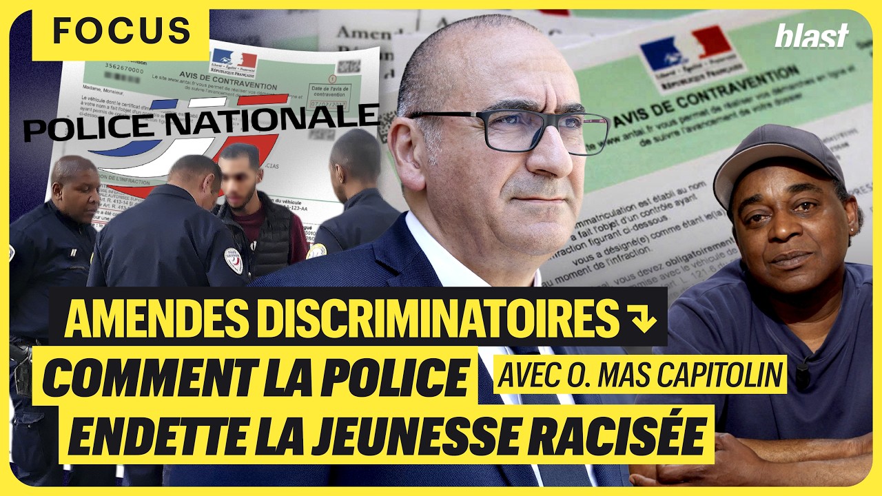 Illustration: Amendes à 13 ans : le harcèlement policier qui étrangle les jeunes Noirs et Arabes