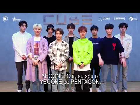 Tentastic - Pentagon manda recadinho pras fãs brasileiras ♡