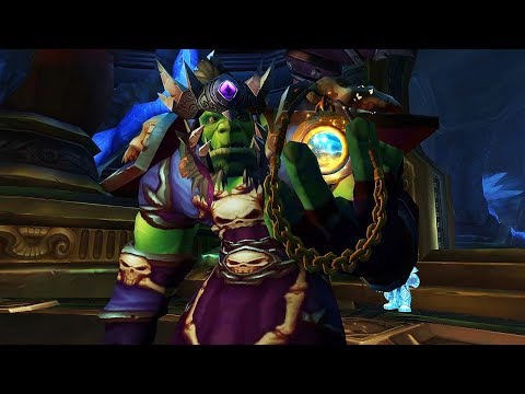 8.0 Battle for Azeroth. The Heart of Azeroth Cutscene