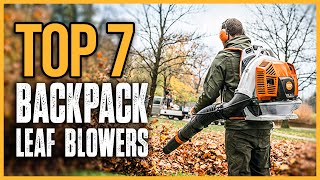Top 7 Best Backpack Leaf Blowers 2025