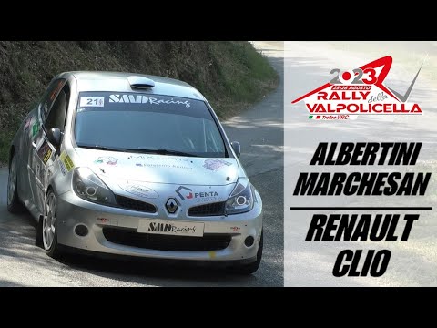 Rally della Valpolicella 2023 || Cristian Albertini || Giorgia Marchesan || Renault Clio