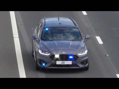 Thames Valley Police Unmarked Dog Unit Ford Mondeo Responding !