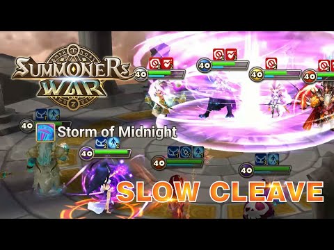 Slow Cleave Battle in RTA Summoners War