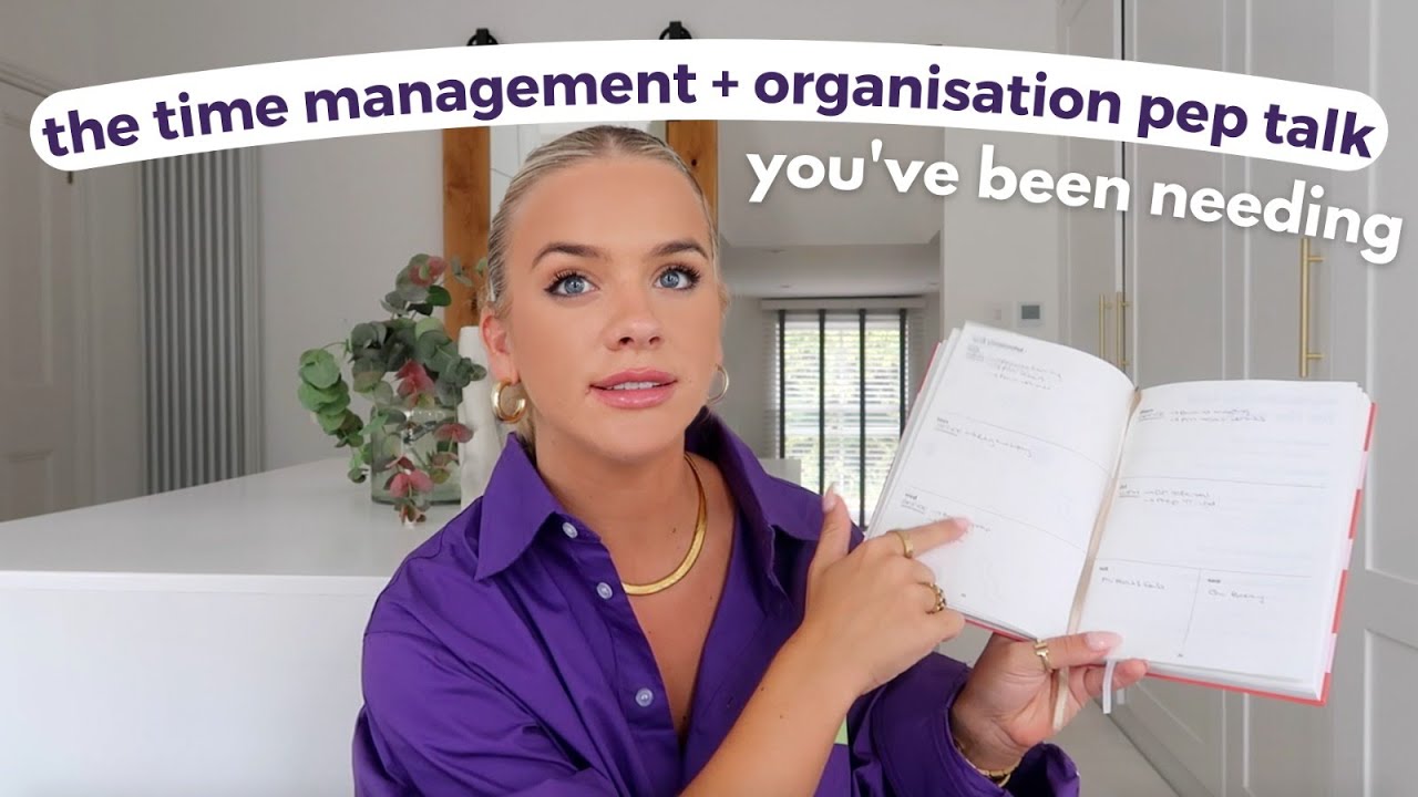 how to be really really really organised + good at time management