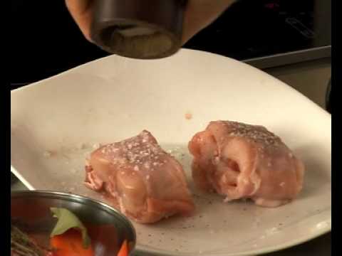 Recette de râble de lapin piqué au lard et carottes nouvelles