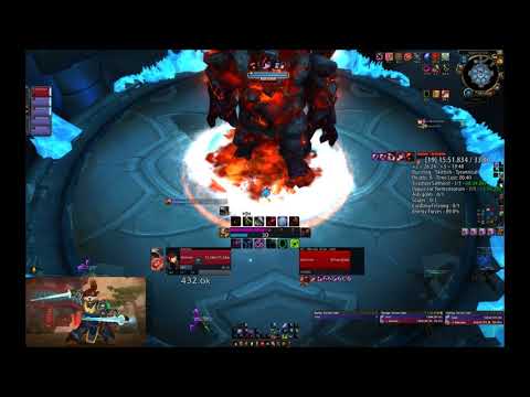 Guild Mythic Plus: +19 Vault of the Wardens 4 Warlocks 1 Blood DK (DK PoV)