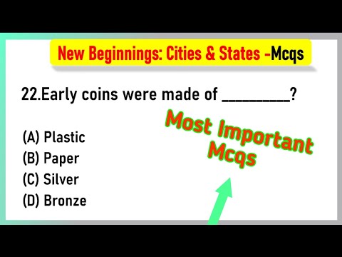 New Beginnings: Cities and States-Class 7 Social Science | New Beginnings: Cities and States mcq
